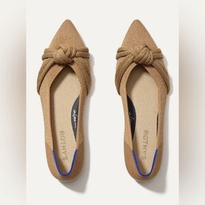 Rothy’s The Knot Point II Flats in Goldstone Size 9
